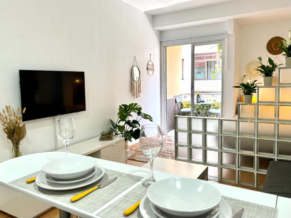 לאס פאלמס דה גראן קנאריה 2 Min Dalla Spiaggia Loft Terrazza Casa Gialla מראה חיצוני תמונה