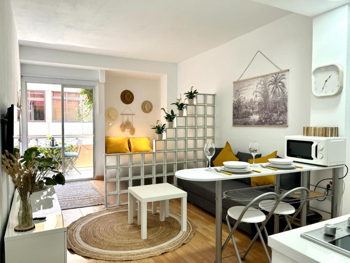 לאס פאלמס דה גראן קנאריה 2 Min Dalla Spiaggia Loft Terrazza Casa Gialla מראה חיצוני תמונה