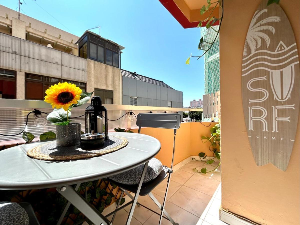 לאס פאלמס דה גראן קנאריה 2 Min Dalla Spiaggia Loft Terrazza Casa Gialla מראה חיצוני תמונה