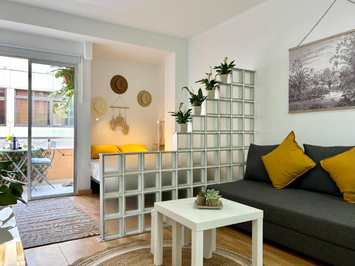 לאס פאלמס דה גראן קנאריה 2 Min Dalla Spiaggia Loft Terrazza Casa Gialla מראה חיצוני תמונה