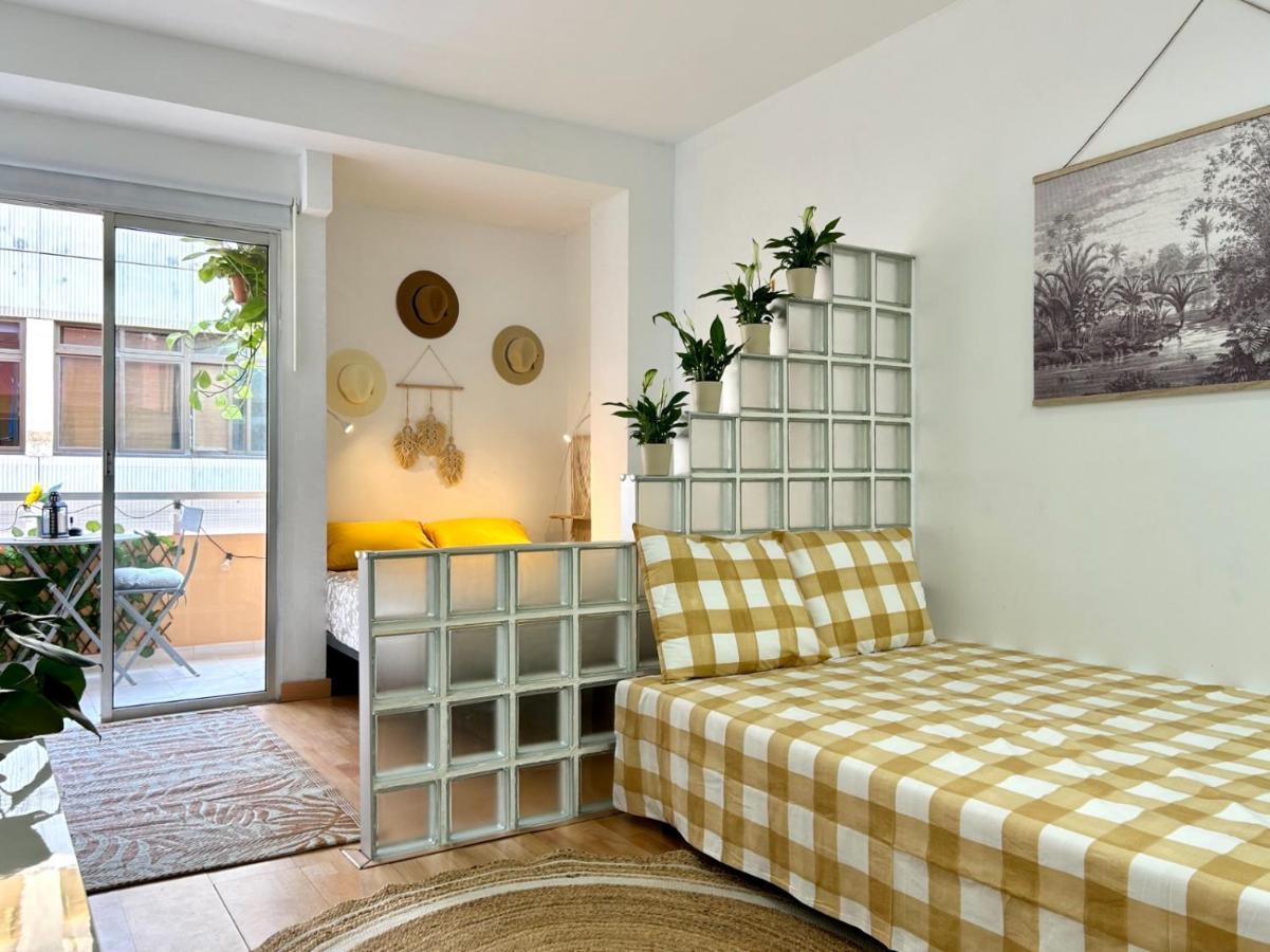 לאס פאלמס דה גראן קנאריה 2 Min Dalla Spiaggia Loft Terrazza Casa Gialla מראה חיצוני תמונה