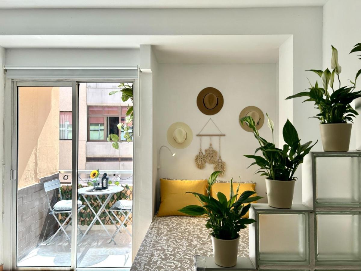 לאס פאלמס דה גראן קנאריה 2 Min Dalla Spiaggia Loft Terrazza Casa Gialla מראה חיצוני תמונה