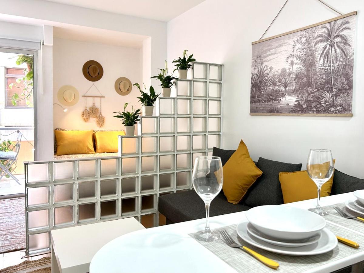 לאס פאלמס דה גראן קנאריה 2 Min Dalla Spiaggia Loft Terrazza Casa Gialla מראה חיצוני תמונה